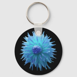 Llavero Blue Jennie On Black Key Chain