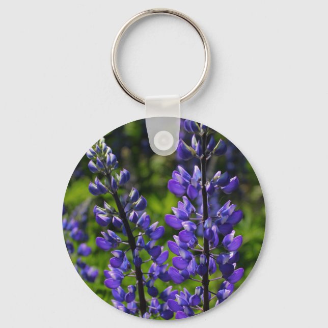 Llavero Blue Lupines (Anverso)