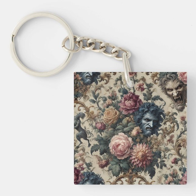 Llavero Blue Moon Grimoire - Victoria gótica (Frente)