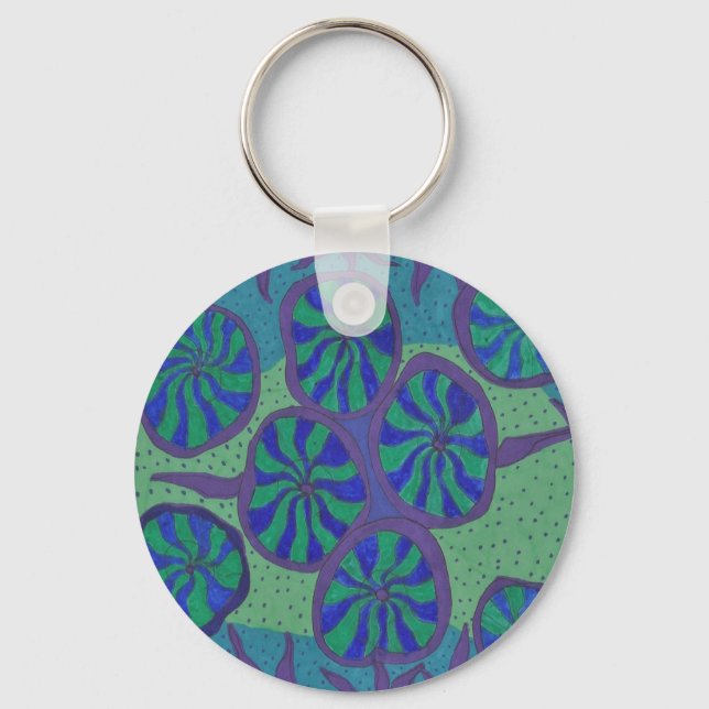 Llavero Blue Ocean Groove (Anverso)