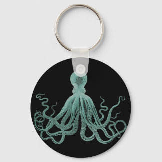 Llavero Blue Octopus Keychain