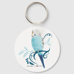 Llavero Blue Parakeet