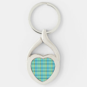 Llavero Blue Plaid by Shirley Taylor