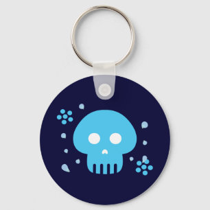 Llavero Blue Skull