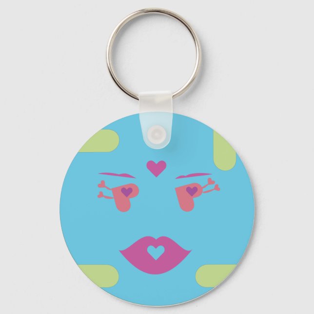 Llavero Blue Sponap Key Chain, Dilli.ai (Anverso)