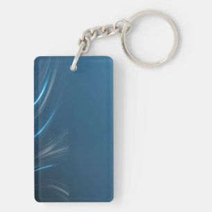 Llavero Blue Swirls