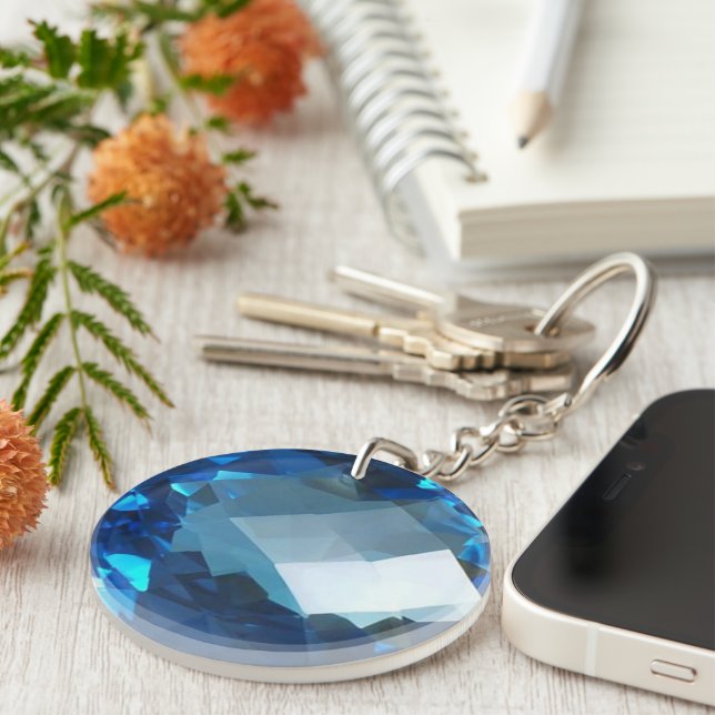 Llavero Blue Topaz 2 (Frente Derecha)