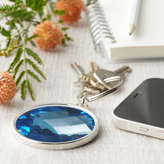 Llavero Blue Topaz 2 (Lado)