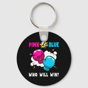 Llavero Blue Vs Pink Quien Ganará Género Revelará Fiesta B