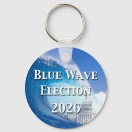 Llavero Blue Wave Election 2026
