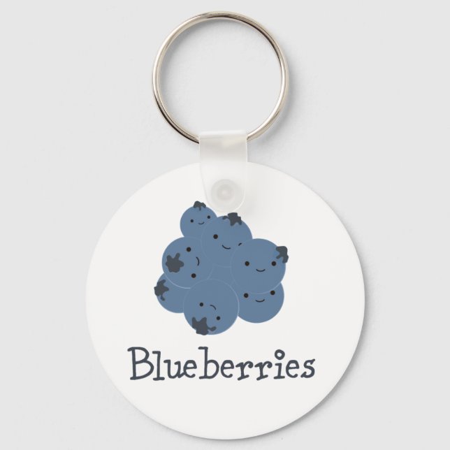 Llavero Blueberries (Anverso)