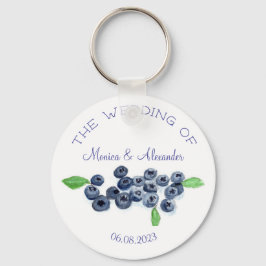 Llavero Blueberries Fruits Wedding Party
