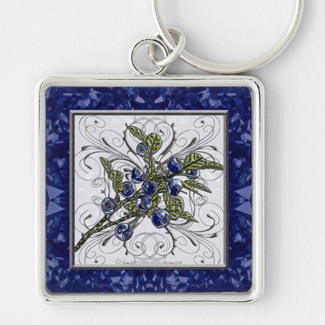 Llavero Blueberry (Frente)