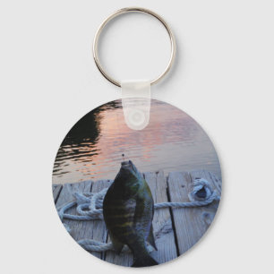 Llavero Bluegill al atardecer Lago Arrowhead