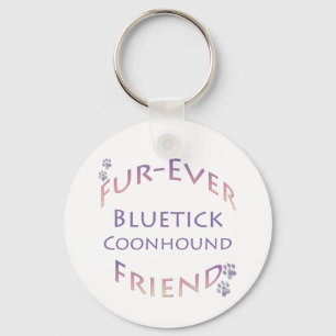 Llavero Bluetick Coonhound Furever
