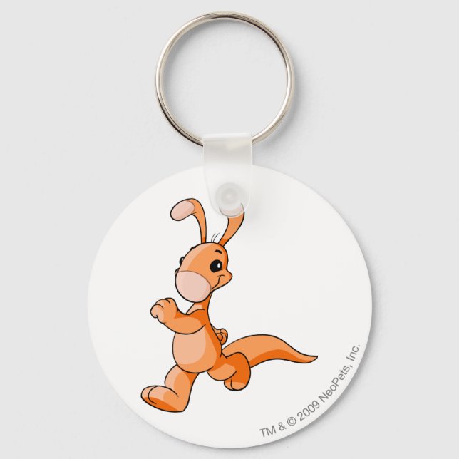 Llavero Blumaroo Naranja (Anverso)