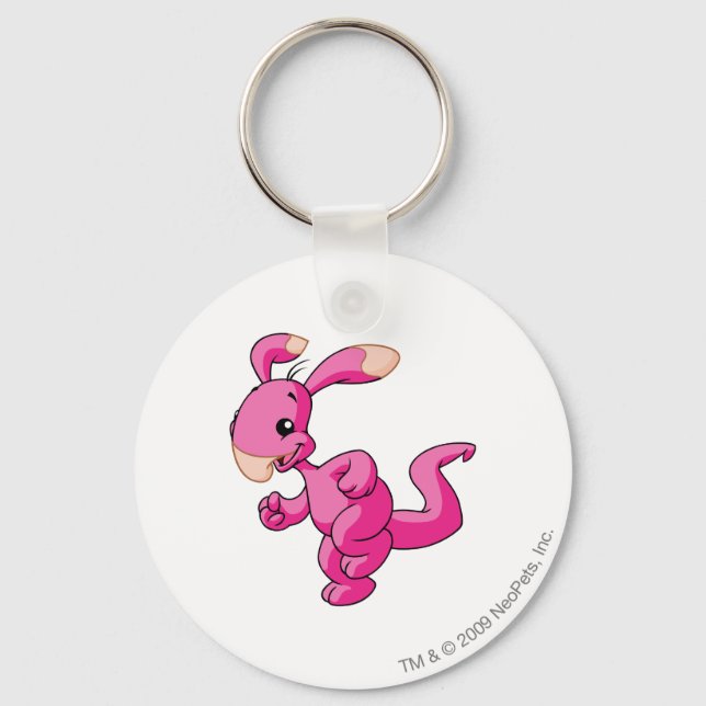 Llavero Blumaroo Pink (Anverso)