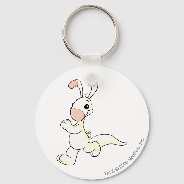 Llavero Blumaroo White (Anverso)