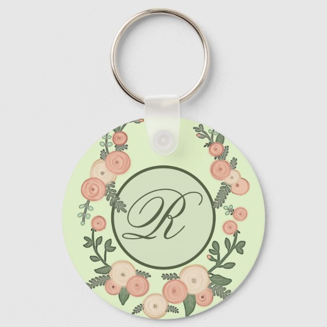 Llavero Blütenkranz personalisiert (Anverso)