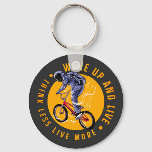 Llavero BMX Astronauta en bicicleta