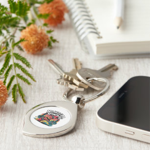 Llavero Boardzilla Rampage Cadena Metalizado de Skater Urb