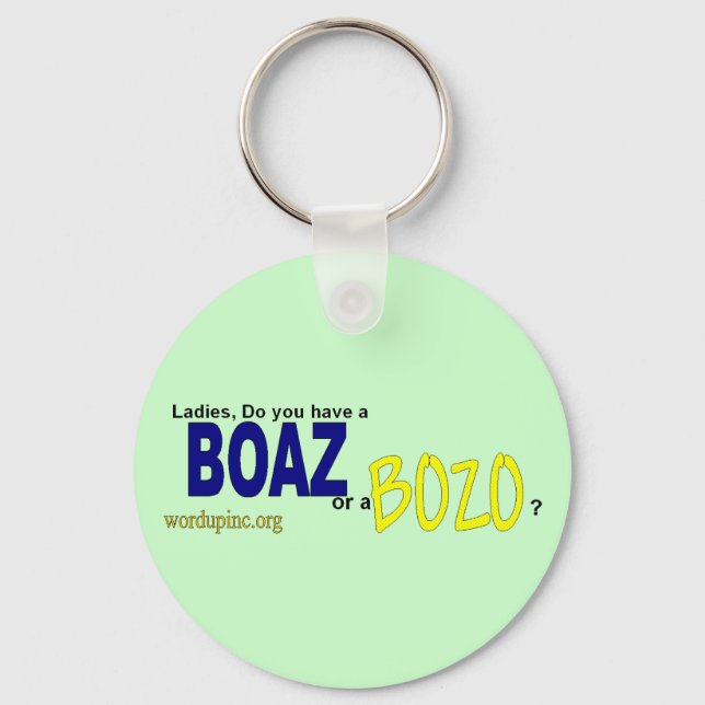 Llavero Boaz Keychain (Anverso)