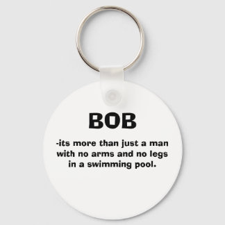 Llavero BOB, es más que un hombre sin armas y...