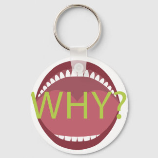 Llavero Boca abierta amplia