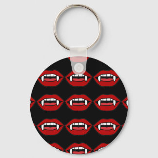 Llavero boca de vampiro con dientes