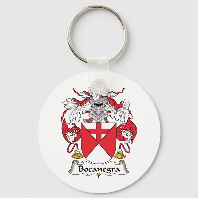 Llavero Bocanegra Family Crest (Anverso)