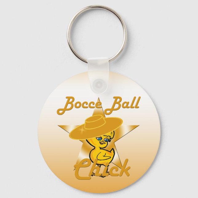Llavero Bocce Ball Chick #10 (Anverso)