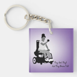 Llavero Boccia Chica Hair Up Key Ring