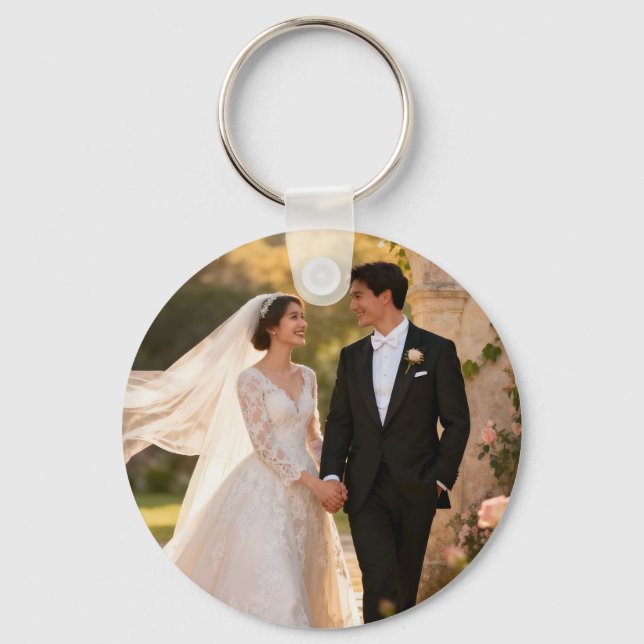 Llavero Boda al aire libre (Anverso)