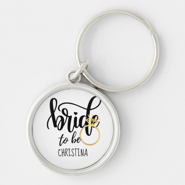Llavero Boda Bachelorette Bridal Shower (Frente)