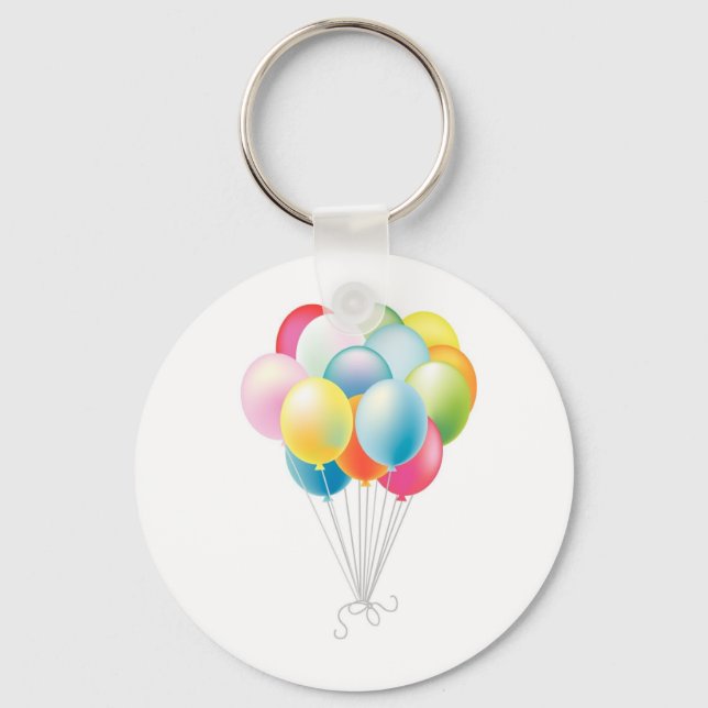 Llavero Boda Balloons Bunch (Anverso)