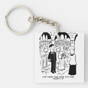 Llavero Boda - Bridegroom Chiste práctico Personalizado