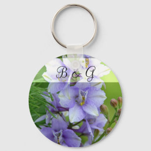 Llavero Boda de Larkspur de la lavanda