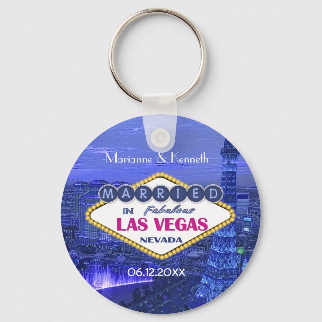 Llavero Boda de Las Vegas (Anverso)