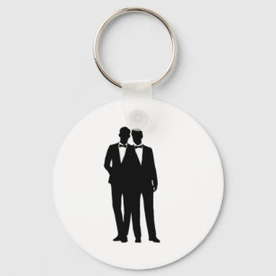 Llavero Boda de novio y novio