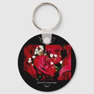 Llavero Boda de rosas Keychain