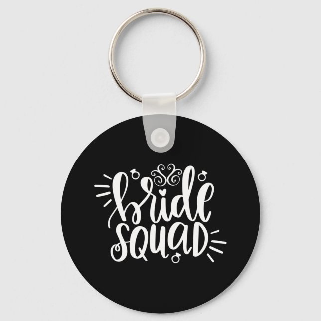 Llavero Boda Gift Bride Squad (Anverso)