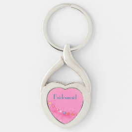 Llavero Boda Keepsake Heart Keychain