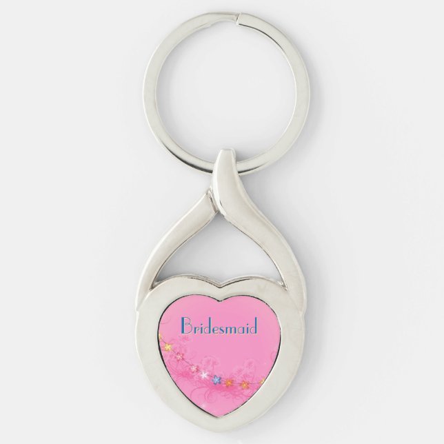 Llavero Boda Keepsake Heart Keychain (Anverso)