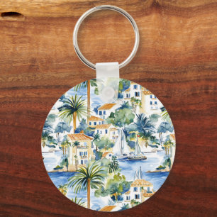 Llavero Boda Mediterránea Tropical