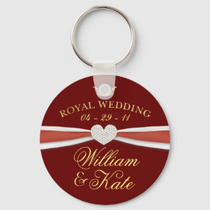 Llavero Boda Real - Regalos de William & Kate Keepsake