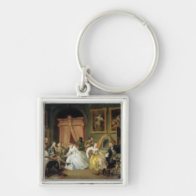 Llavero Boda un modo del la: IV, el Toilette, c.1743 (Frente)