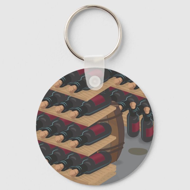 Llavero Bodega de vinos (Anverso)