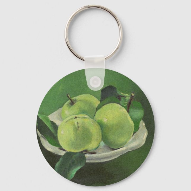 Llavero Bodegón con manzanas de Mikulas Galanda (Anverso)