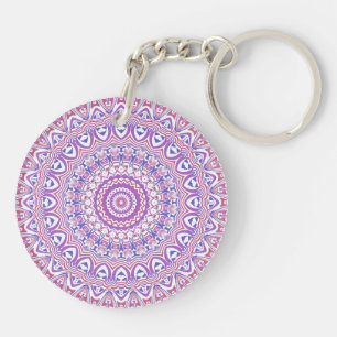 Llavero Boho Hippie Funky Groovy Bohemio Calidoscopio