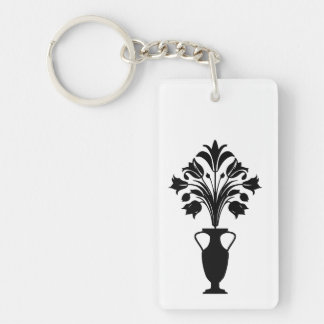 Llavero Boho Mid Century Flower Pot